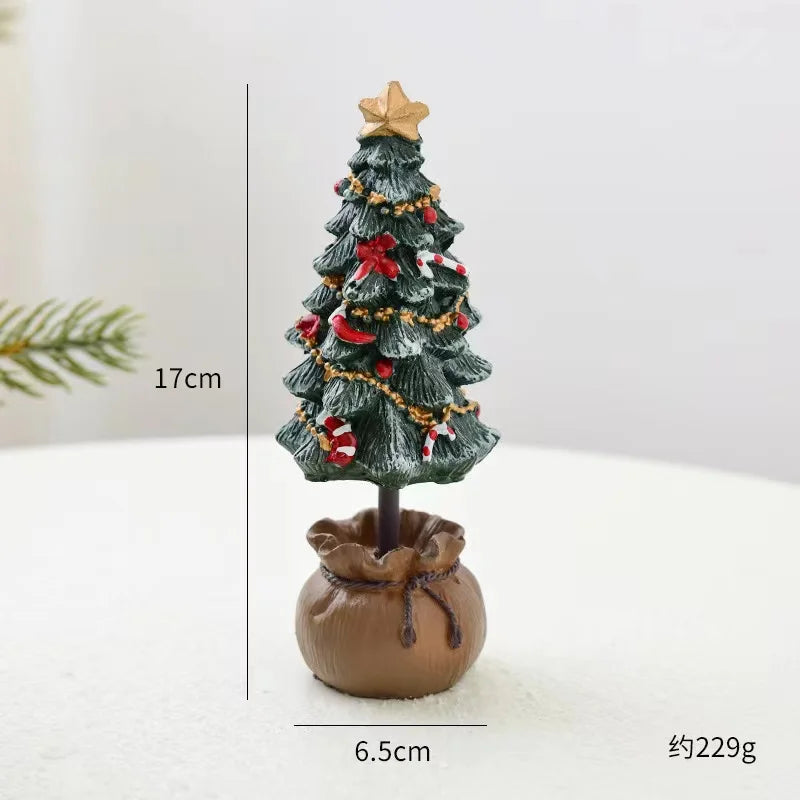 Charming Mini Desktop Christmas Tree Ornament Gift - Image 2