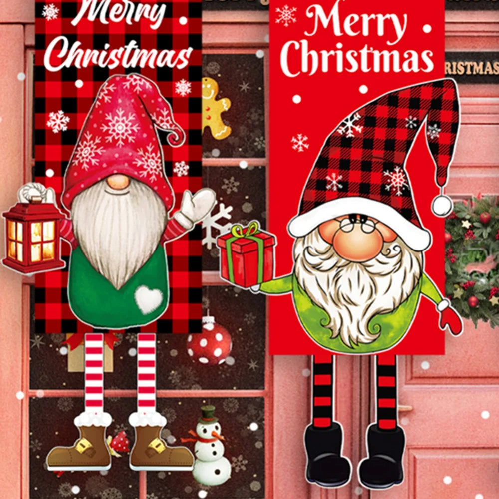 Charming Christmas Gnome Garden Flag – Festive Decor - Image 11