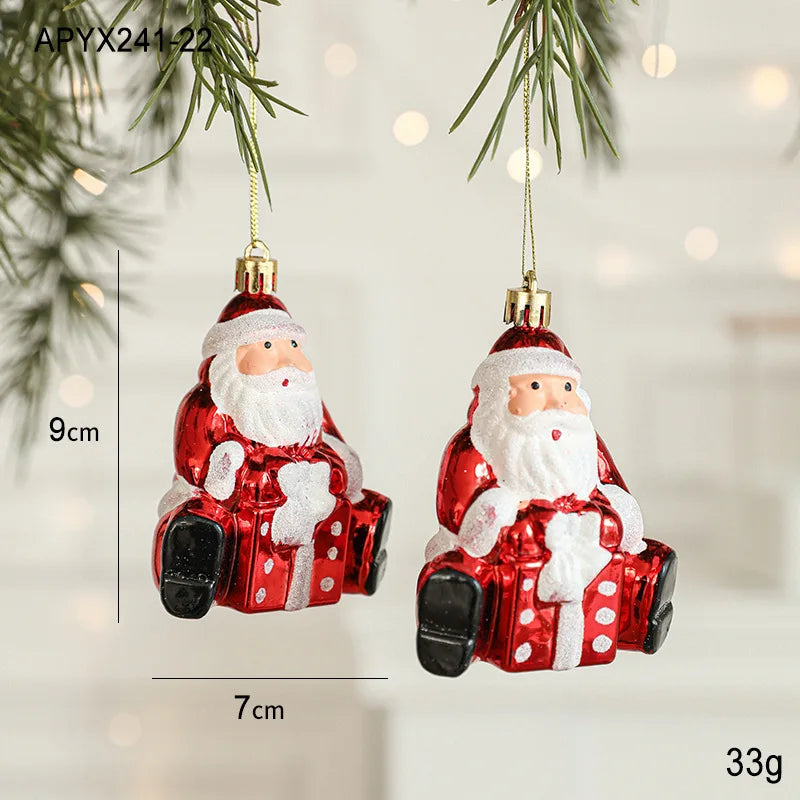 Elegant Red Christmas Ball Ornaments for Festive Decor - Image 24