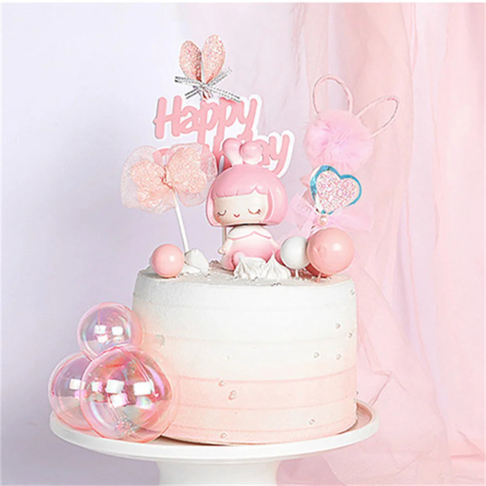 Colorful Christmas Bubble Ornaments - 10pcs Set - Image 13