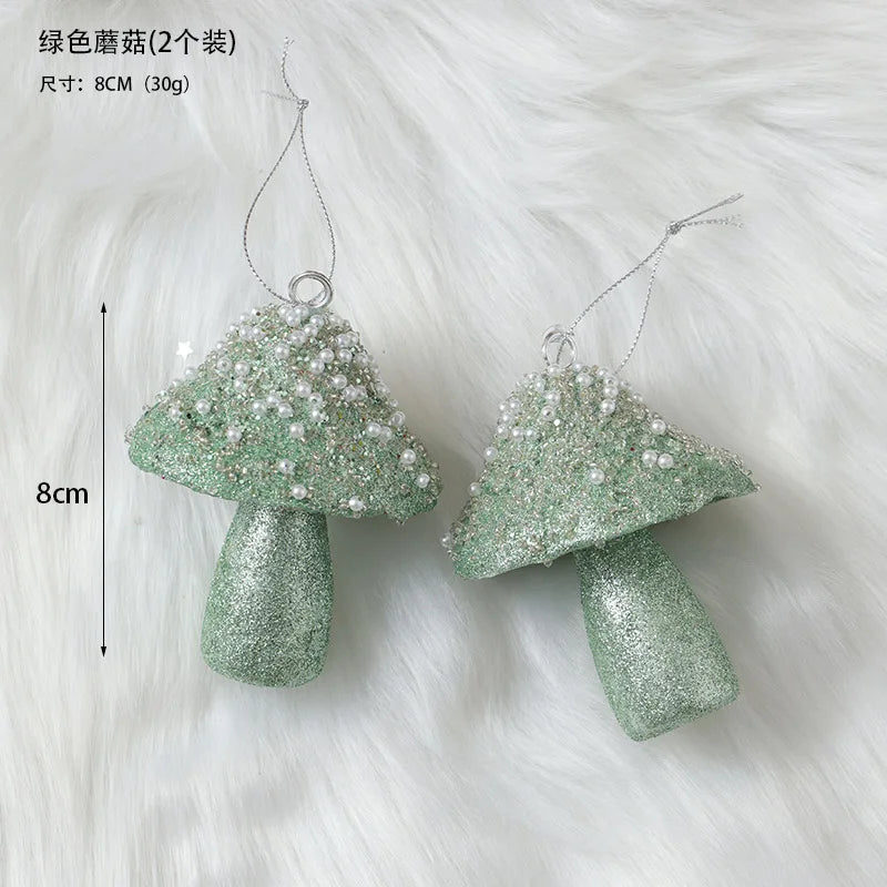 Elegant Champagne Bauble Ornaments for Christmas Decor - Image 62