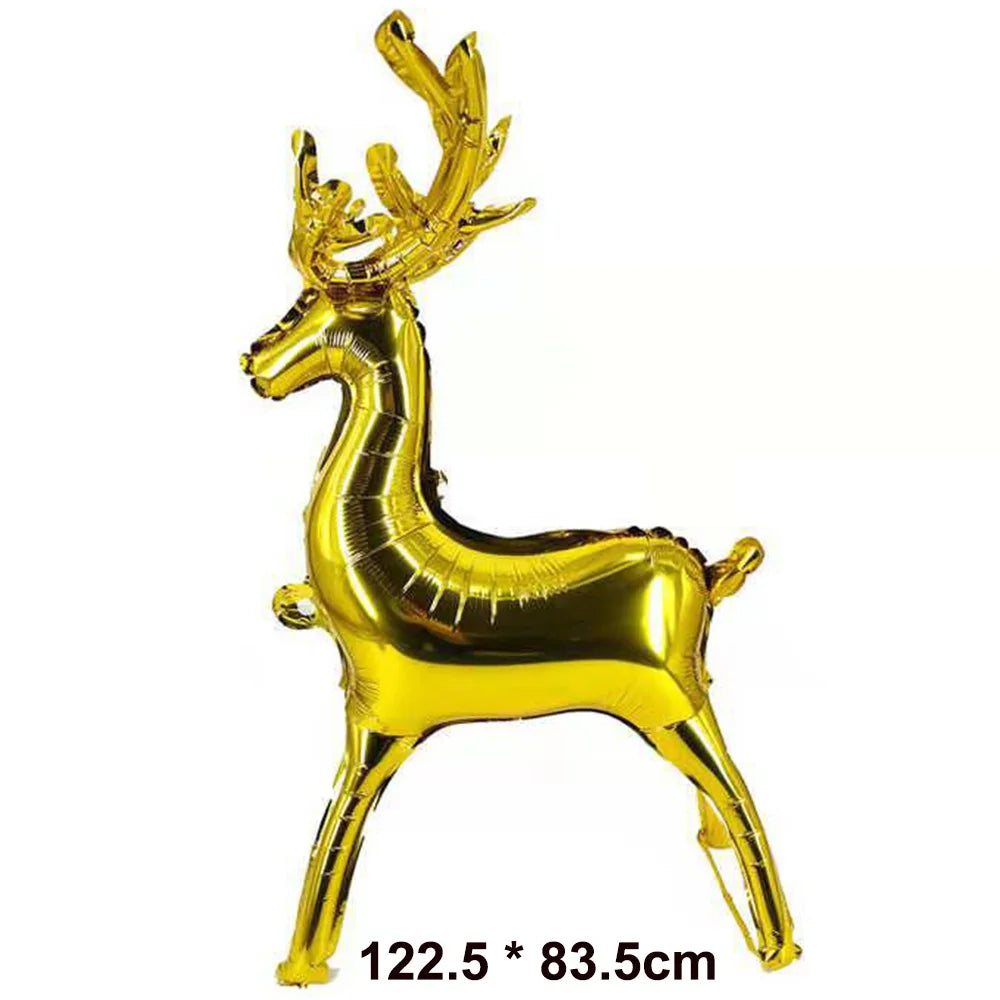 Festive Christmas Foil Balloons for Holiday Decor - Image 49