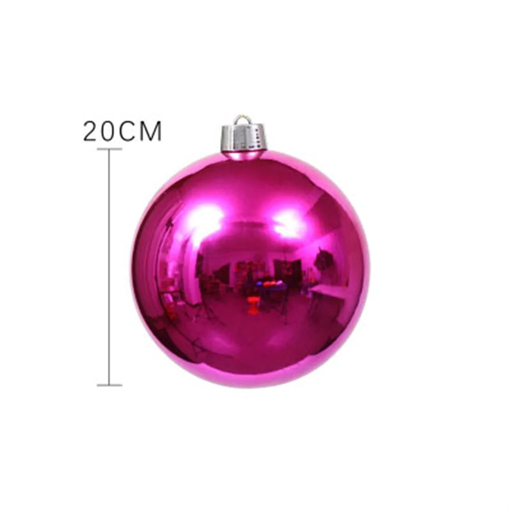 Large Red Christmas Ornament Balls for Festive Decor - Image 23