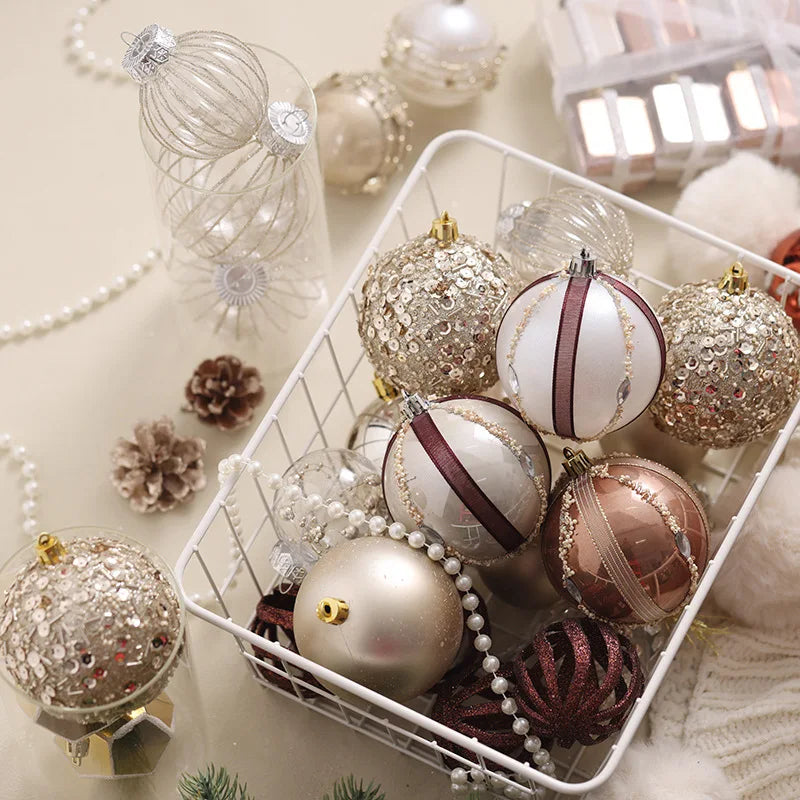 Sparkling Champagne Christmas Tree Ornaments & Gifts
