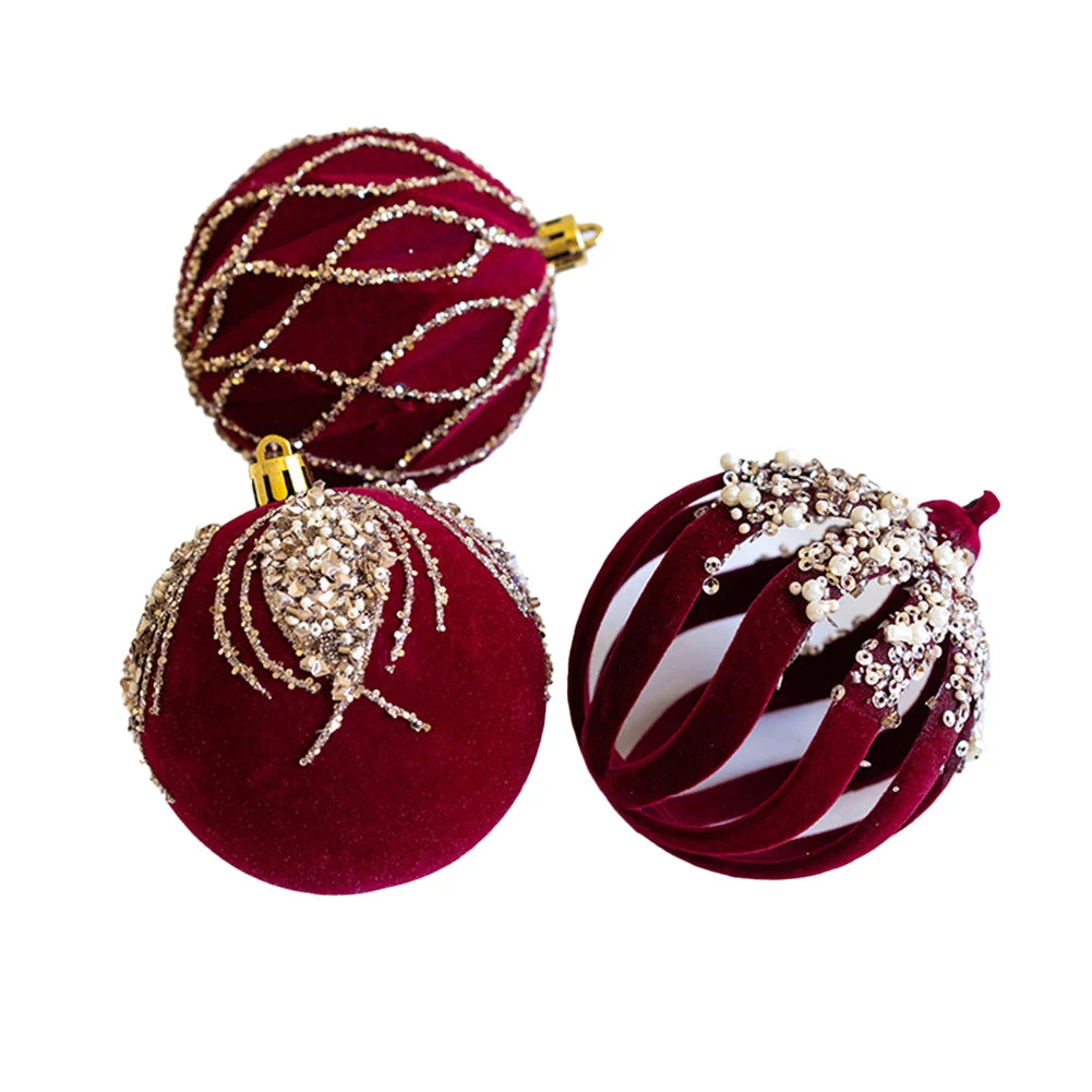 Sparkling Wine Red Shatterproof Christmas Ornaments - Image 16