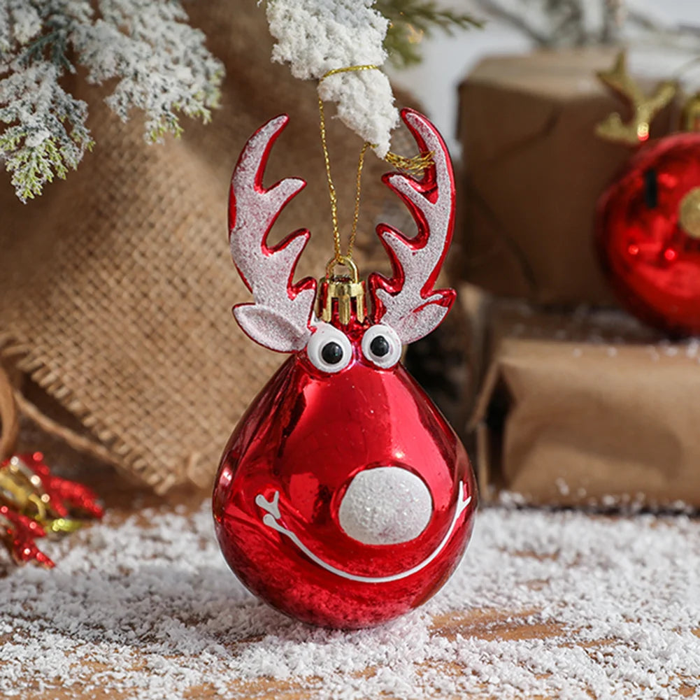 Charming Elk Christmas Baubles for Tree Decor - Image 18