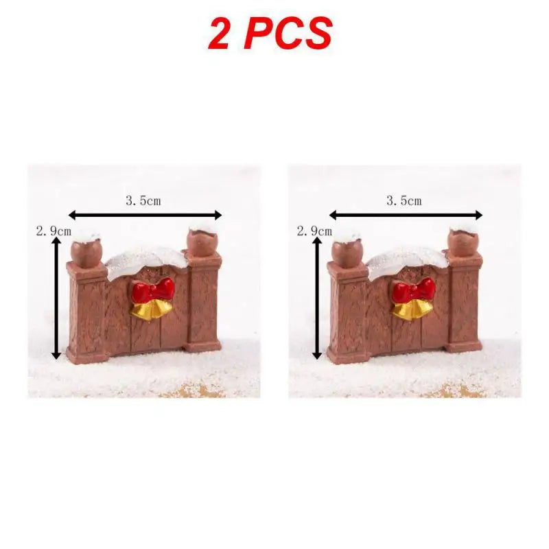 Charming Christmas Resin Santa & Elk Ornaments - Image 20
