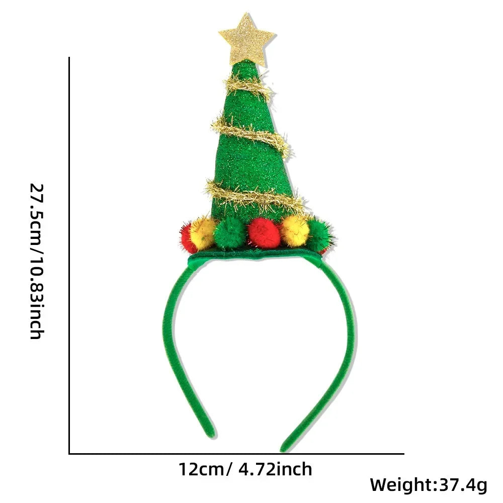Festive Christmas Antler Headband for Holiday Cheer - Image 12