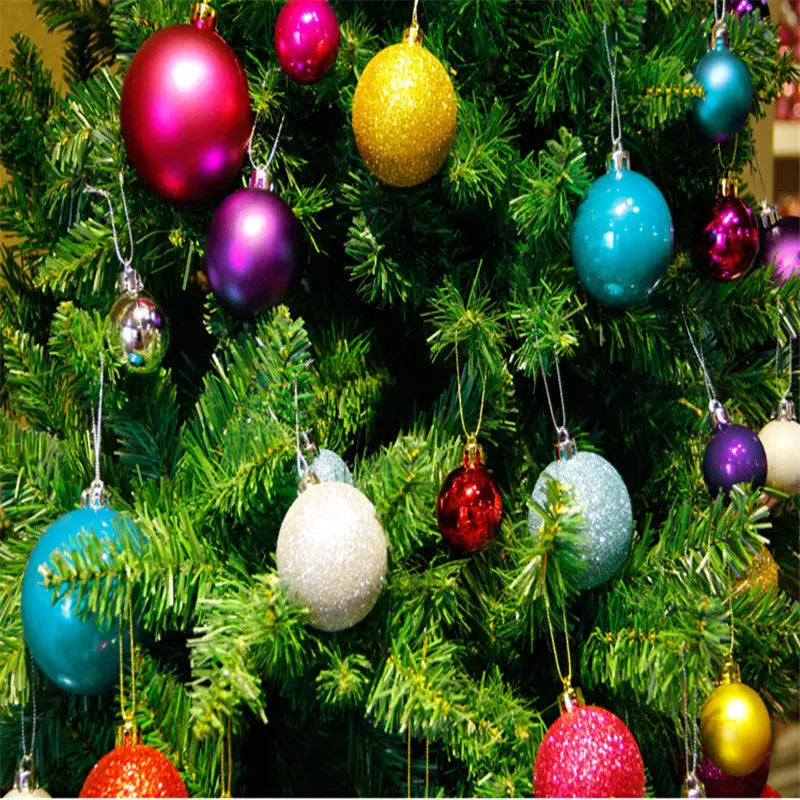 24 Shatterproof Christmas Ornament Balls for Holidays - Image 9