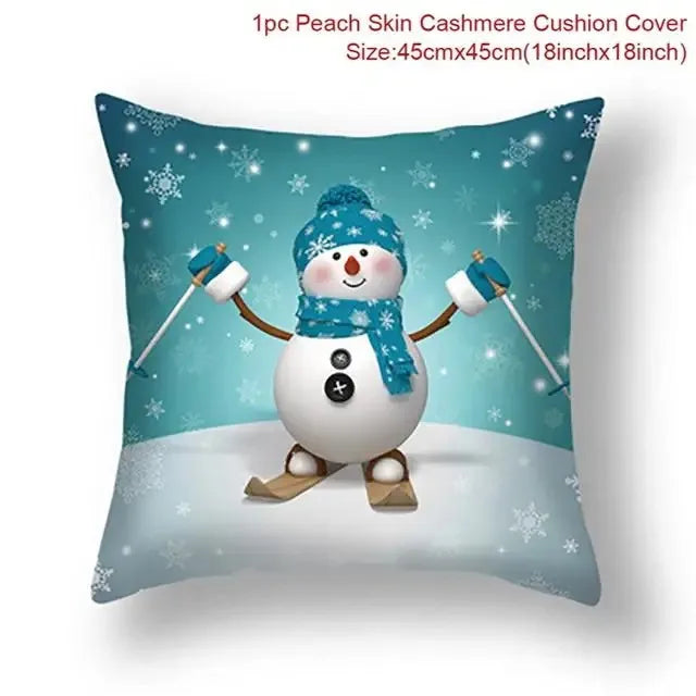 Festive Santa Claus Pillowcases for Cozy Decor - Image 10