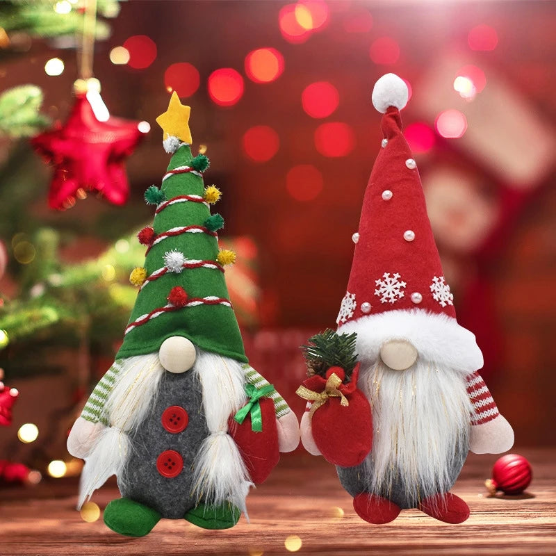 Charming Faceless Gnome Christmas Decor - 1/2 PC - Image 9