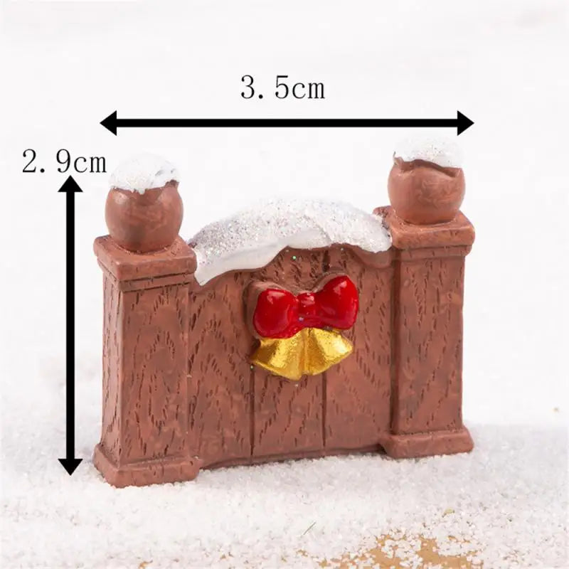 Charming Christmas Resin Santa & Elk Ornaments - Image 6