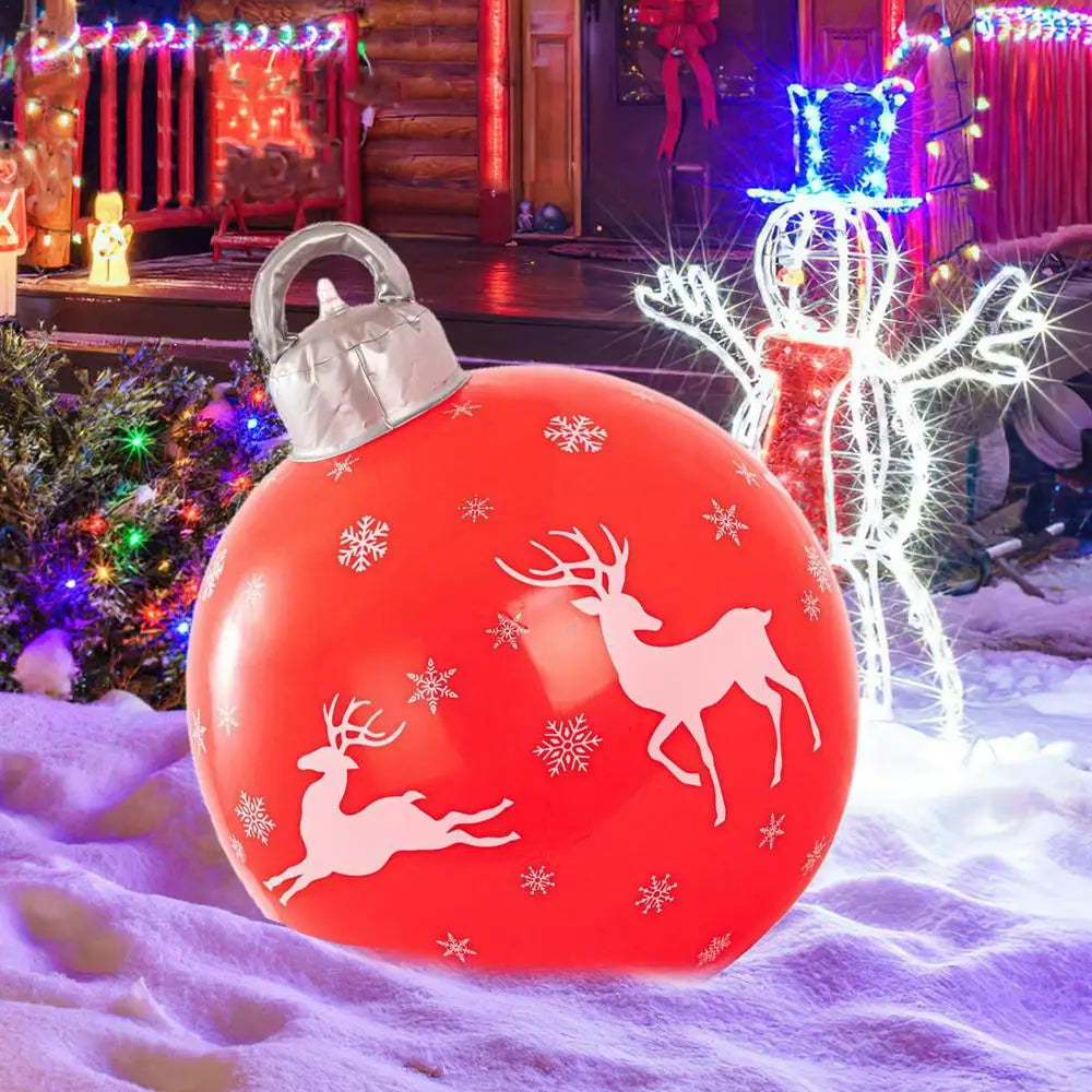 Charming Inflatable Christmas Tree Ball Ornaments - Image 16