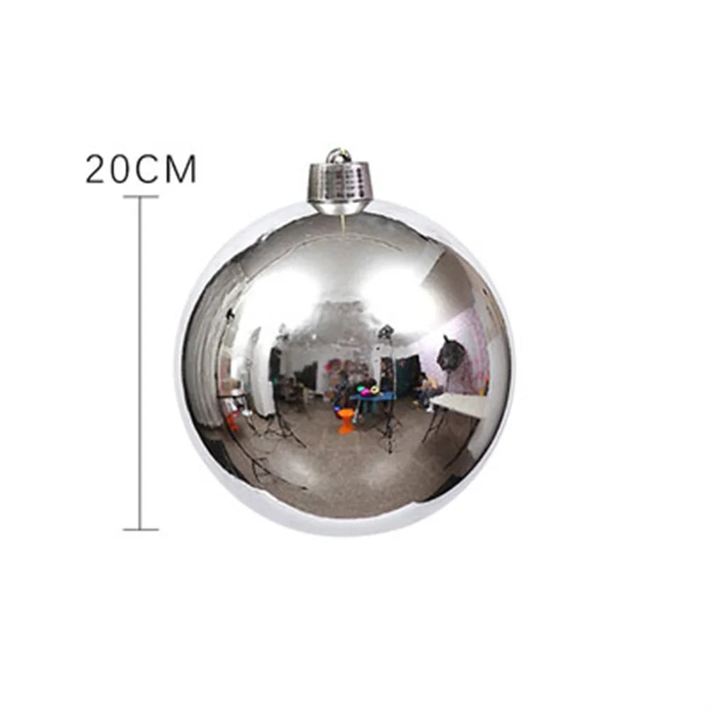 Large Red Christmas Ornament Balls for Festive Decor - Image 24