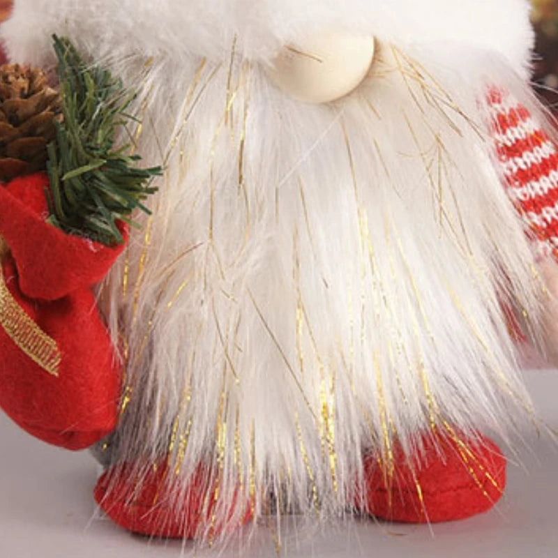 Charming Faceless Gnome Christmas Decor - 1/2 PC - Image 6