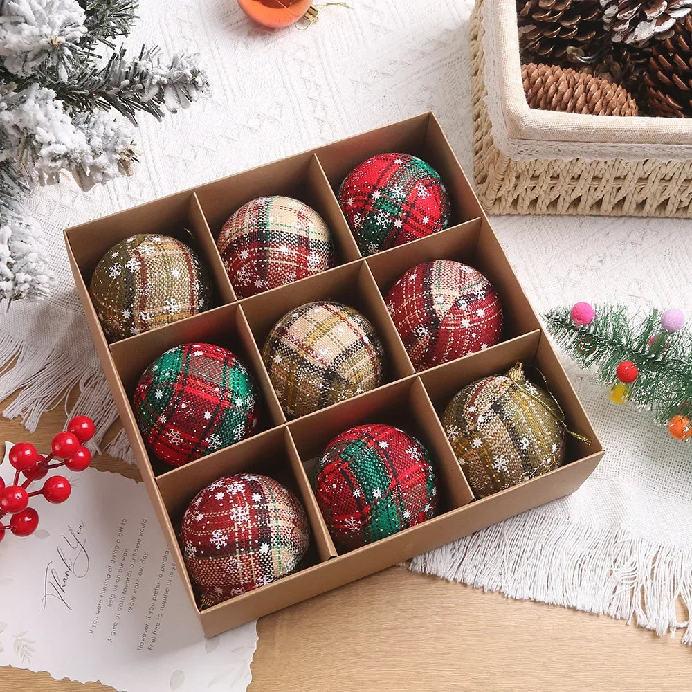 Stunning Crystal Christmas Tree Ornaments - 8cm - Image 10