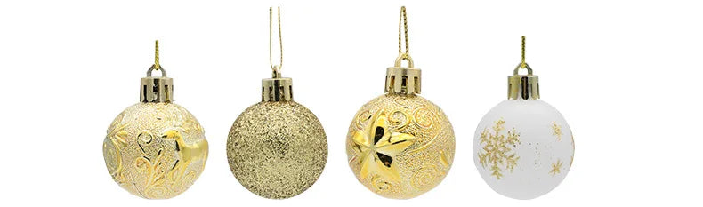 Vibrant 30pcs Christmas Ball Ornament Set - Image 27