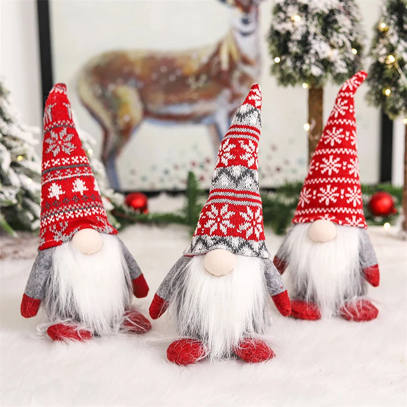 Charming Faceless Gnome Doll for Festive Cheer - Image 45