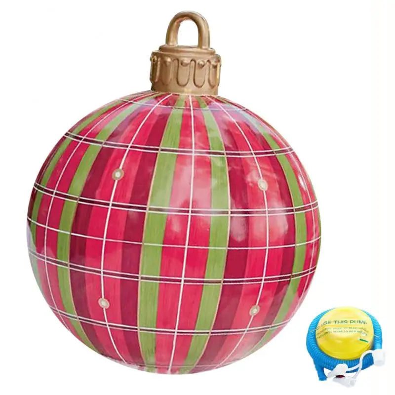 Giant Inflatable Christmas Tree Decor Ball - 60cm - Image 6