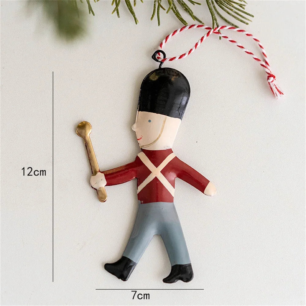 Scandinavian Santa Nutcracker Ornament for Xmas Decor - Image 14