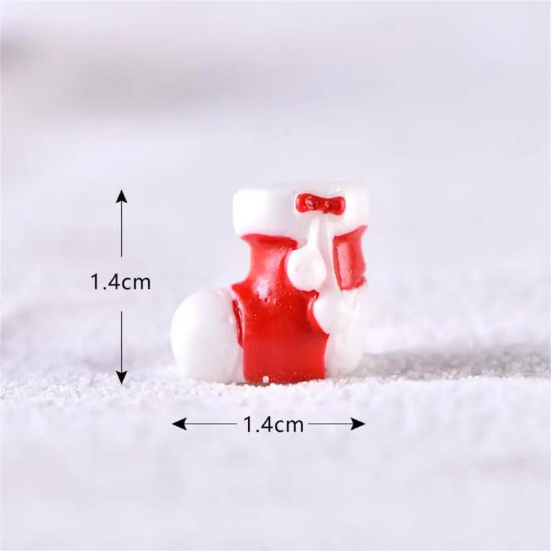 Festive Mini Resin Santa, Snowman & Elk Ornaments - Image 16