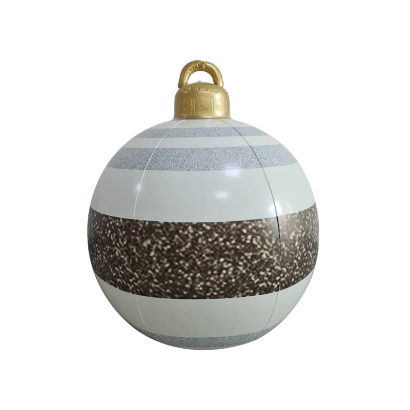 60CM Giant Inflatable Christmas Ball for Outdoor Decor - Image 4