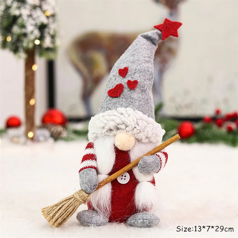 Charming Faceless Gnome Doll for Festive Cheer - Image 78