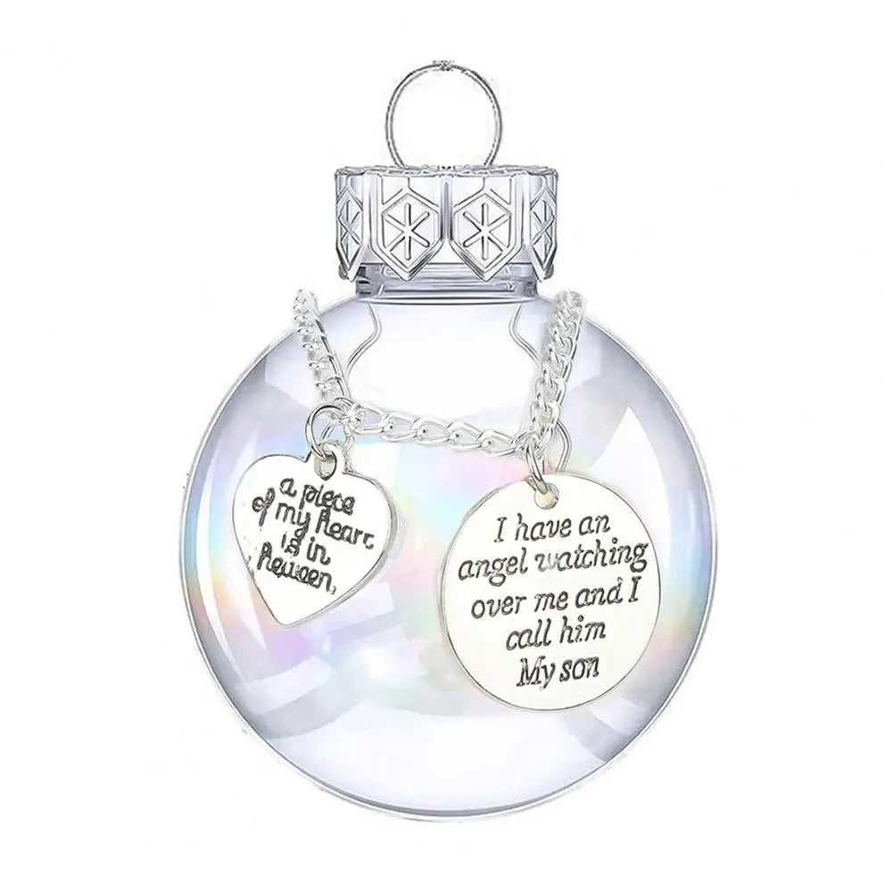 Touching Heartfelt Christmas Memorial Ornament Ball - Image 6