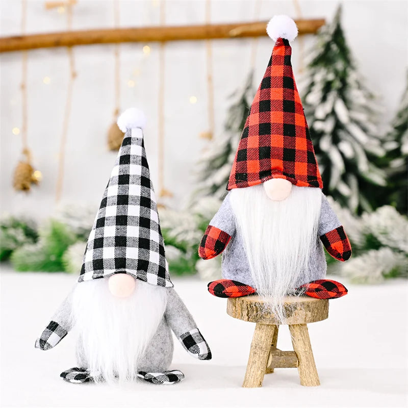 Charming Faceless Gnome Doll for Festive Cheer - Image 47