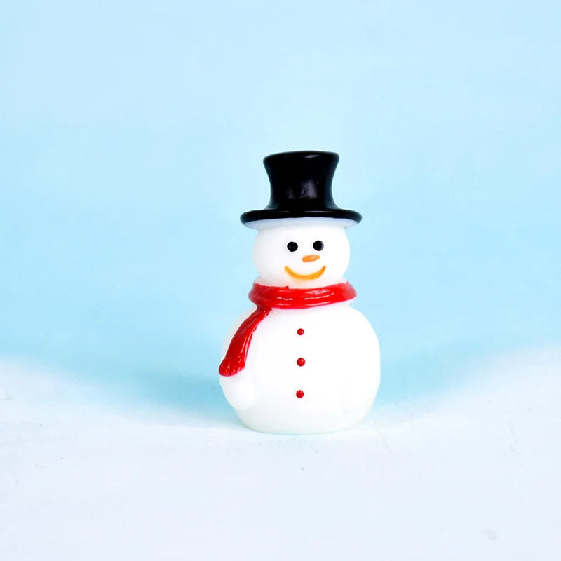 Charming Mini Santa, Snowman & Elk Ornaments - Image 14