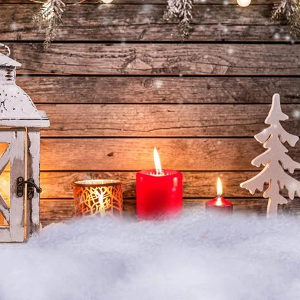 Fluffy White Snow Carpet for Christmas Decor - Image 12