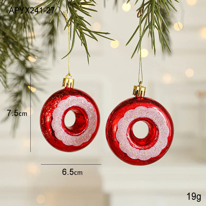 Elegant Red Christmas Ball Ornaments for Festive Decor - Image 22