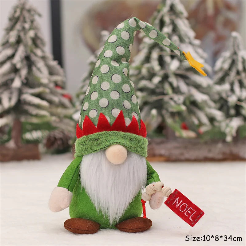 Charming Faceless Gnome Doll for Festive Cheer - Image 34