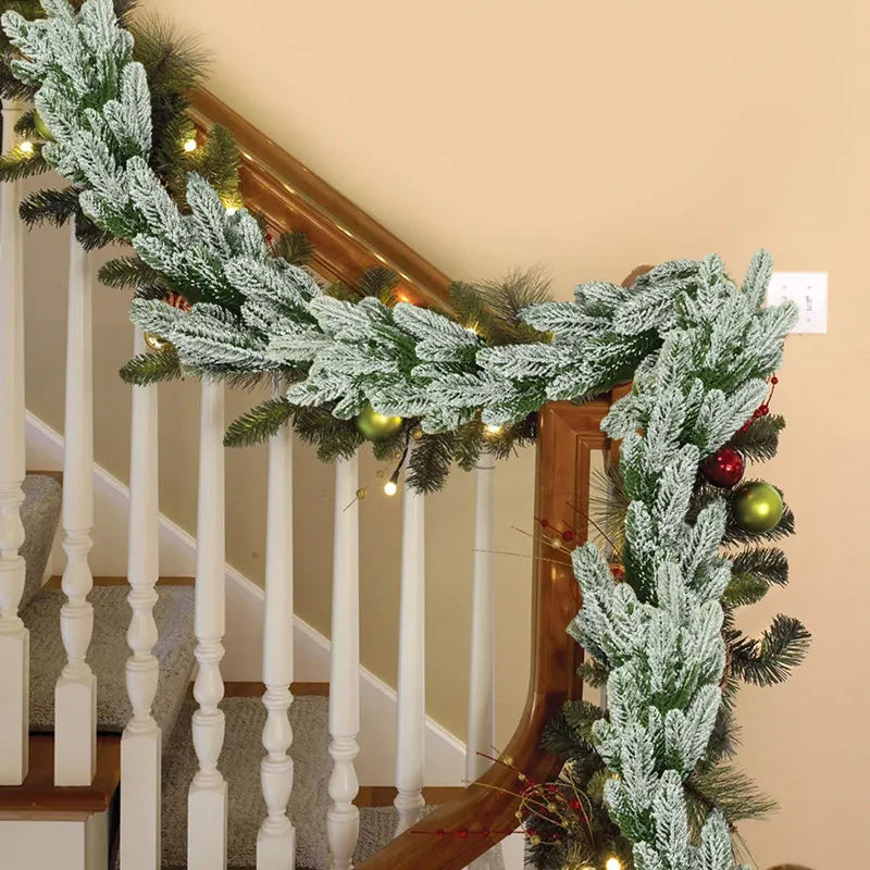5PCS Snowy Pine Branches for Festive Decor - Image 25