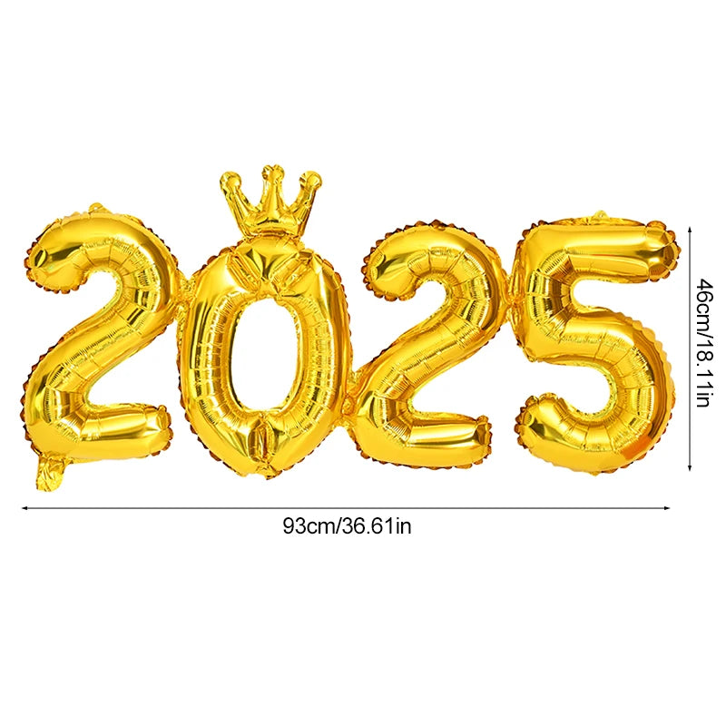Festive Christmas Number Balloons - Santa & Elk - Image 14