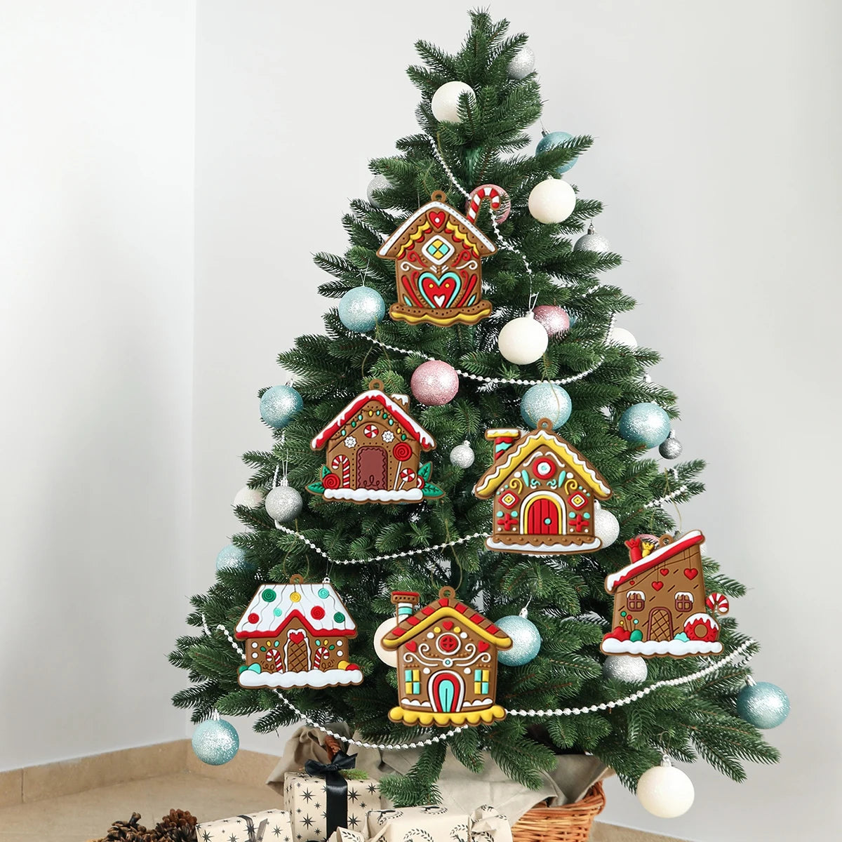Charming Gingerbread House Christmas Tree Ornament - Image 4