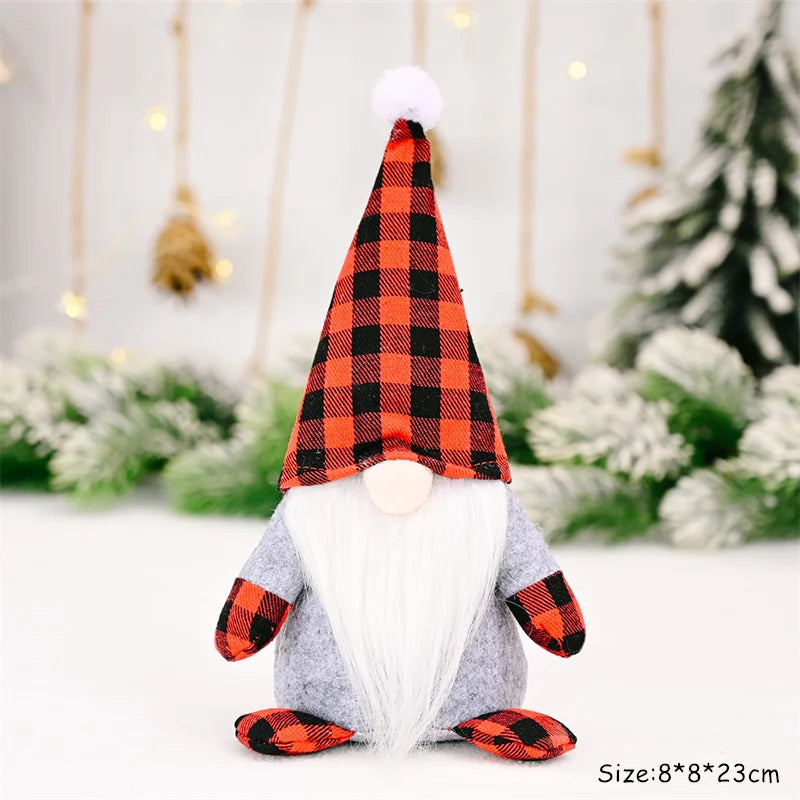 Charming Faceless Gnome Doll for Festive Cheer - Image 21