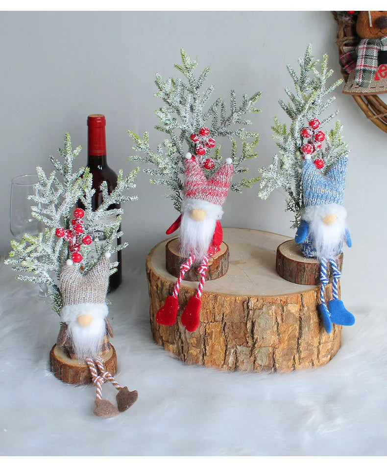 30CM Faceless Christmas Doll - Festive Window Decor - Image 13