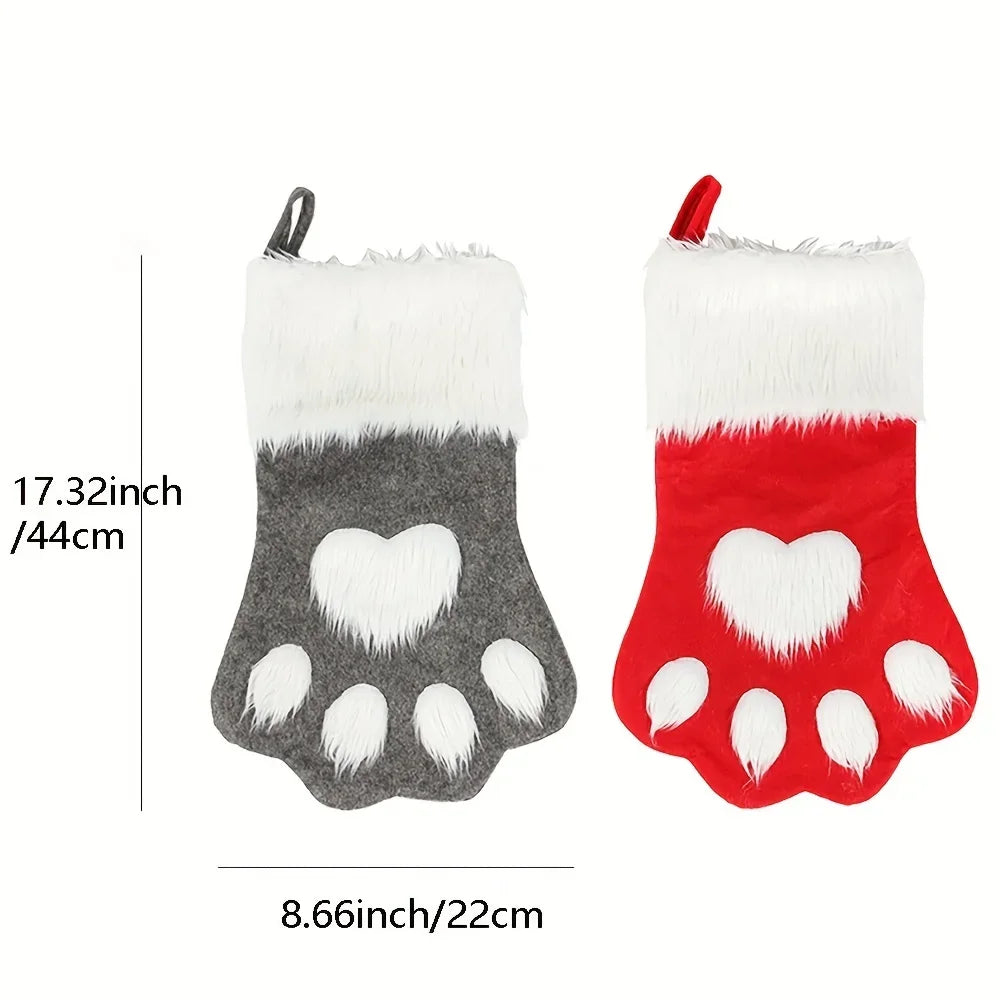Festive Christmas Socks Ornaments for Tree & Gift - Image 9