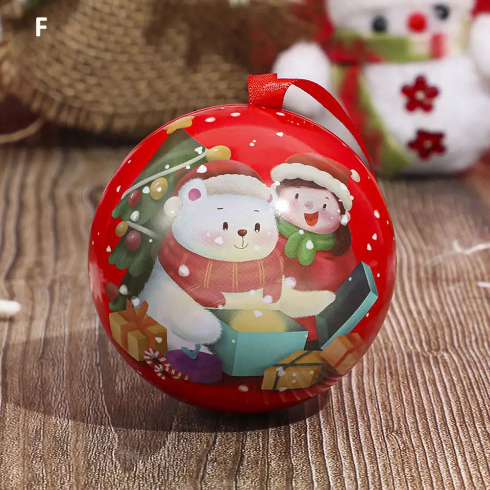 Festive Round Candy Box for Holiday Treats - Image 26