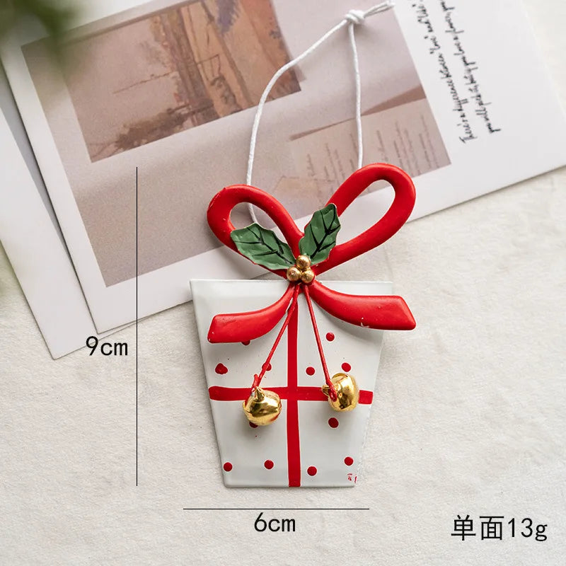 Charming Vintage Christmas Iron Pendant Ornaments - Image 10