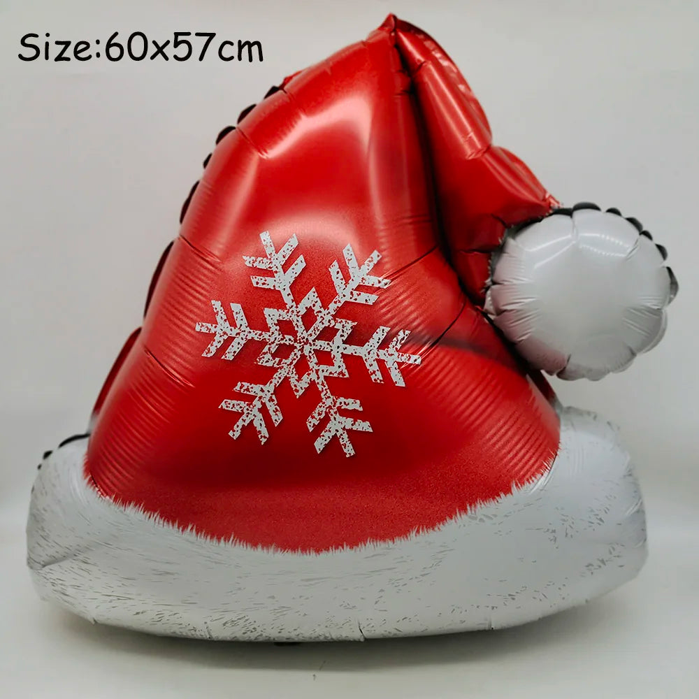 Festive Christmas Balloons: Santa & Elk Decor - Image 5
