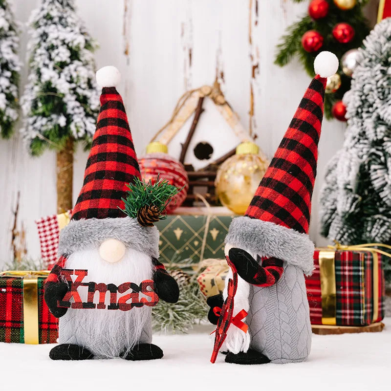 Charming Christmas Gnome Doll for Holiday Decor - Image 14