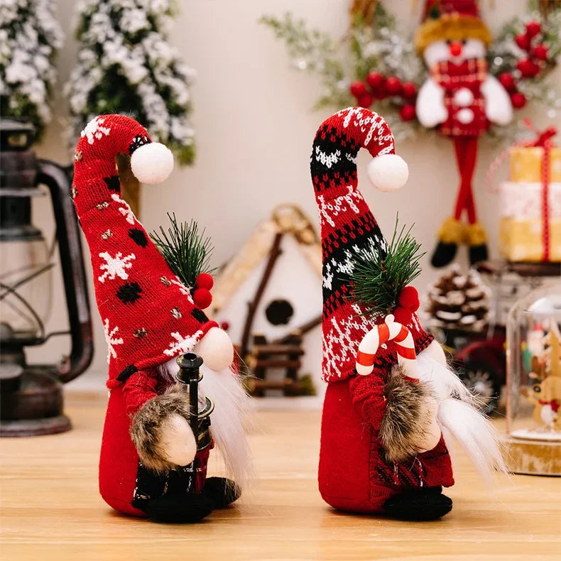 Charming Gnome Faceless Doll Christmas Decor - Image 8