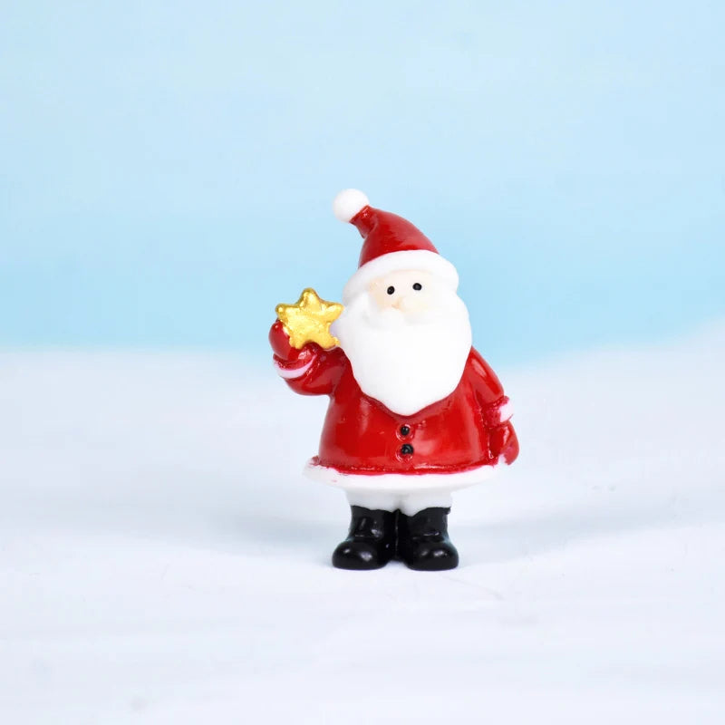 Charming Mini Santa, Snowman & Elk Ornaments - Image 26