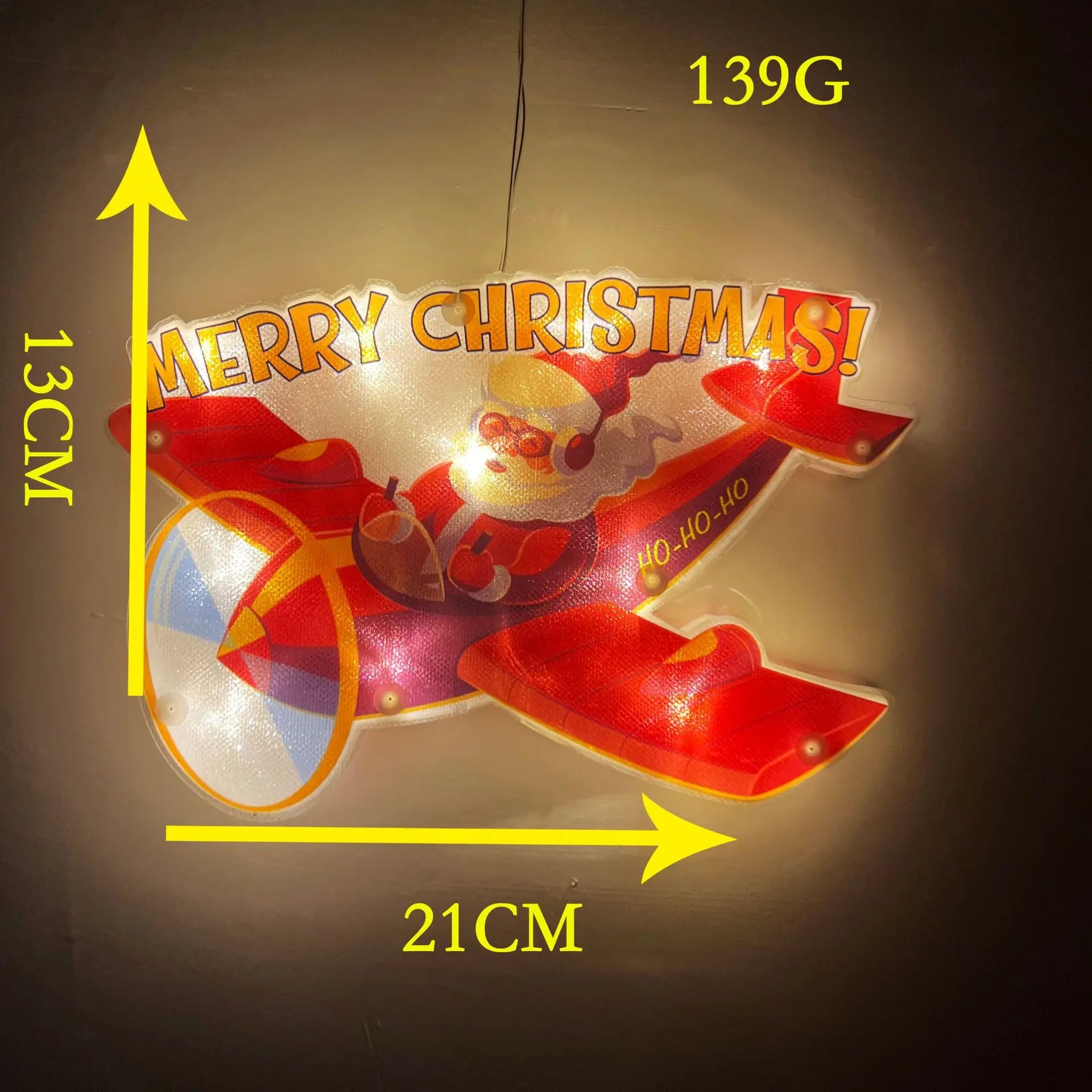 Charming Santa Claus Window Lights for Christmas - Image 14