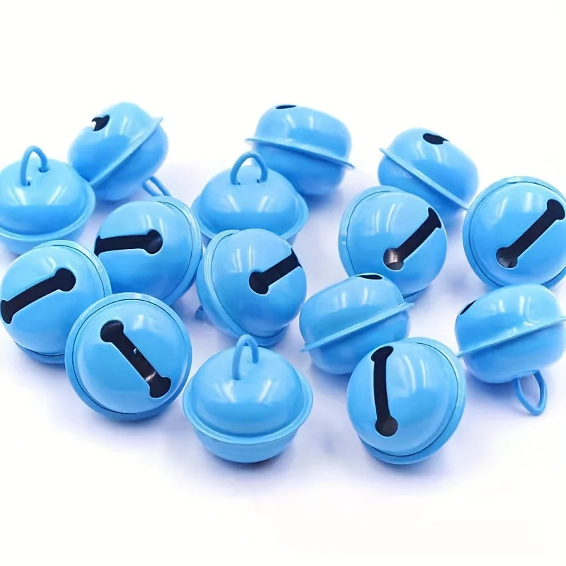 Colorful 17mm Jingle Bells for Festive Ornaments - Image 12