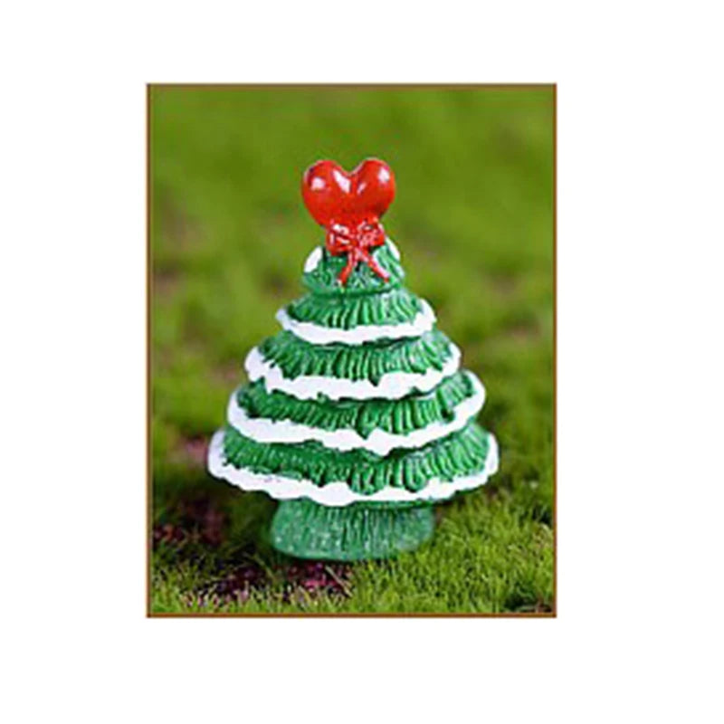 Charming Mini Christmas Couple Figurine Ornament - Image 34