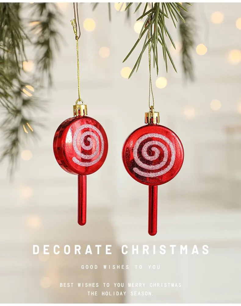 Elegant Red Christmas Ball Ornaments for Festive Decor - Image 18