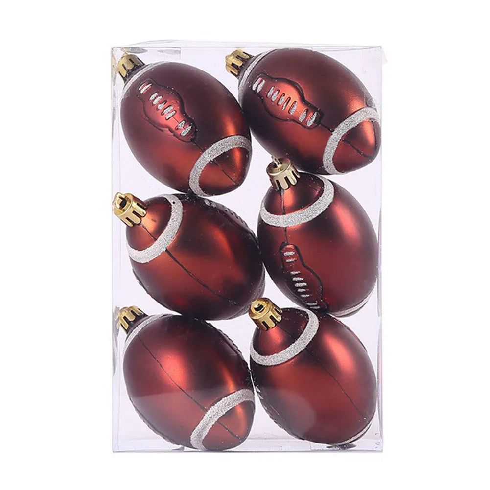 6-Piece Sports Ornament Set for Christmas Decor - Image 11